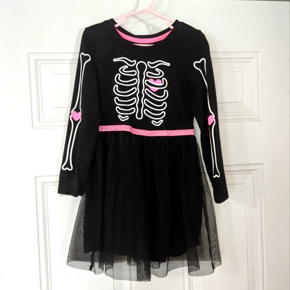 Halloween skeleton dress